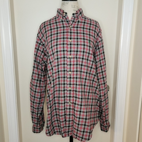 Ralph Lauren 90s Plaid Shirt - Picture 1 of 9